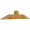 Ekena Millwork Portland Rough Sawn Timber Gable Bracket, Western Red Cedar, 36"W x 7"H x 2"D x 4"F, 5/12 Pitch GBW036X07X0204POR00RWR - alternate 5
